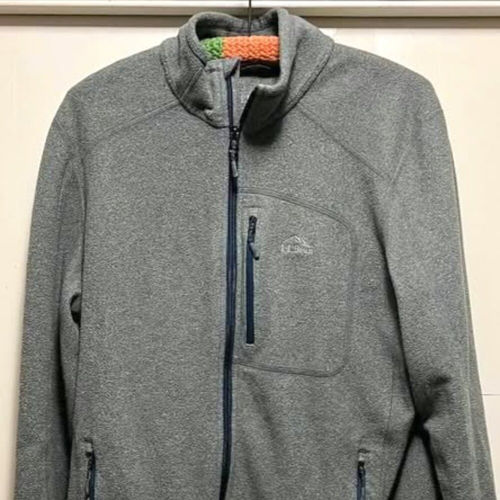 LL Bean Men’s Reg L Fleece Zip Jacket